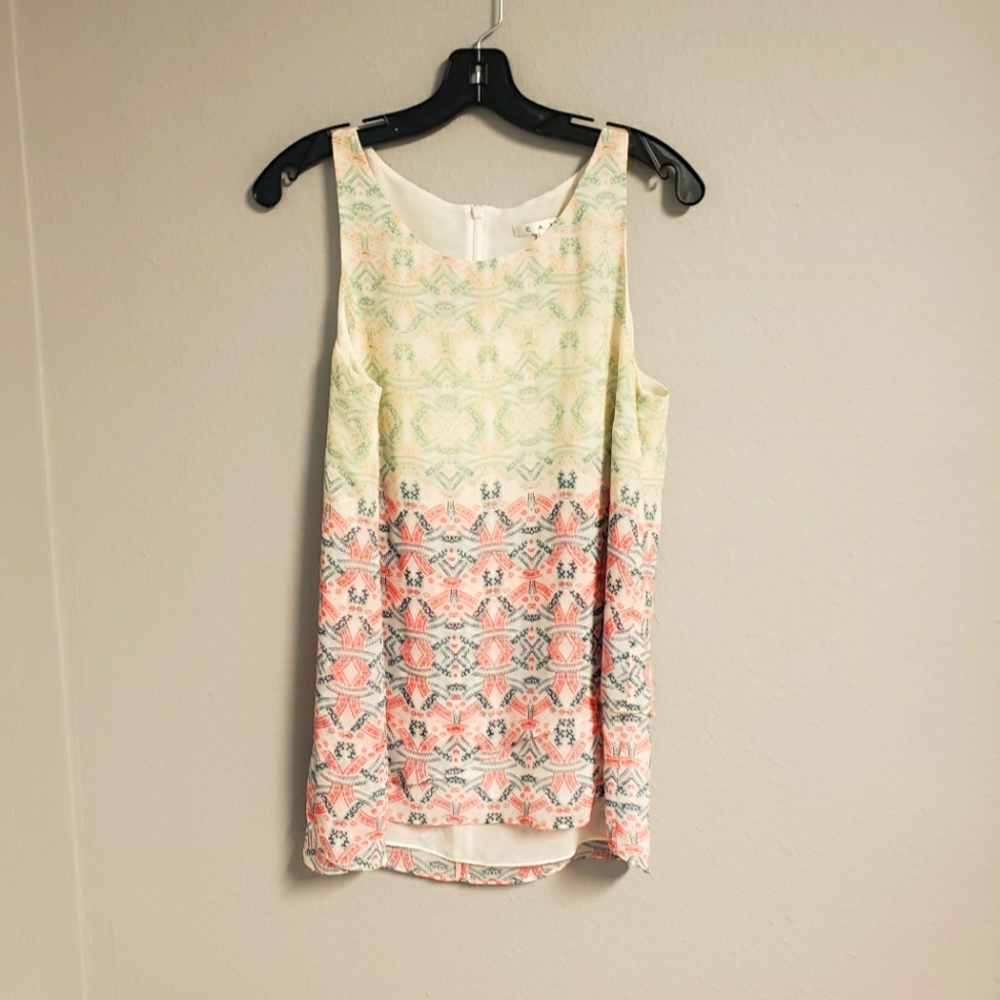 Cabi Womens Sleeves Tank Medium Good Condition 8/10 Lined Business Comfy
